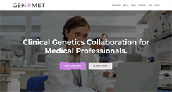 Desktop Screenshot of genomet.com