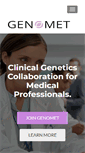 Mobile Screenshot of genomet.com